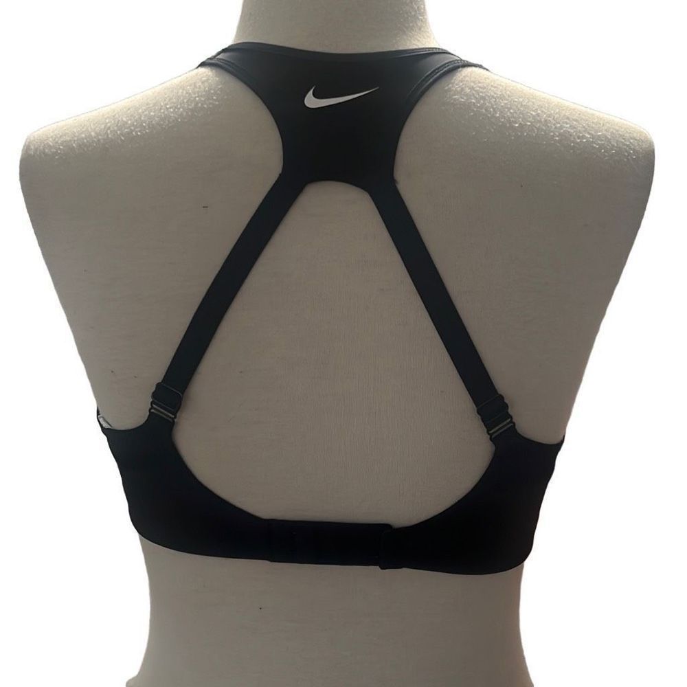 NIKE Dri-Fit Racer Back Black Sports Bra Women’s Medium